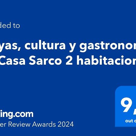 סן פרננדו Playas, Cultura Y Gastronomia En Casa Sarco 2 Habitaciones מראה חיצוני תמונה
