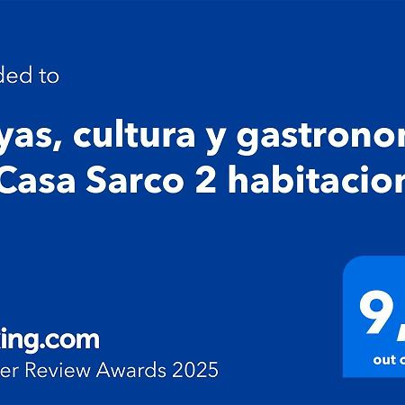 סן פרננדו Playas, Cultura Y Gastronomia En Casa Sarco 2 Habitaciones מראה חיצוני תמונה